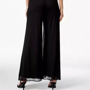 Elegant Black Wide-Leg Pants